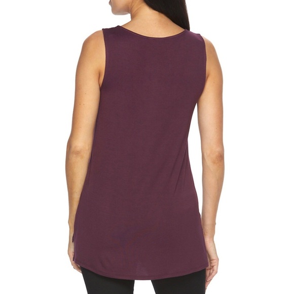 NWT Apt. 9 women’s embellished tank top - color Empire Purple - size small - Picture 3 of 7